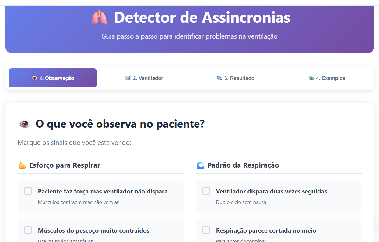 Detector de Assincronias AXIS VENT